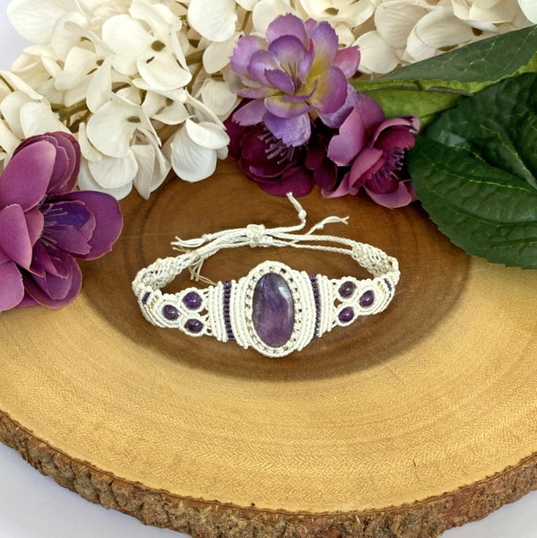 Amethyst Stone Bracelet