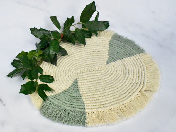 Macrame Coil Table Mat