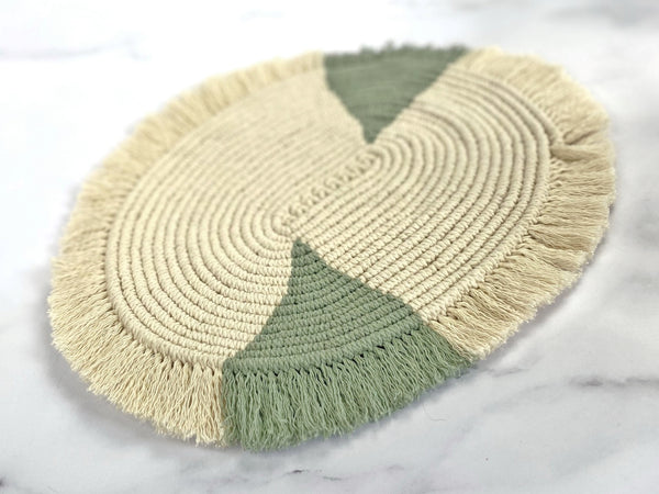 Macrame Coil Table Mat