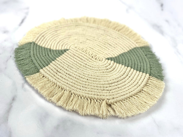 Macrame Coil Table Mat