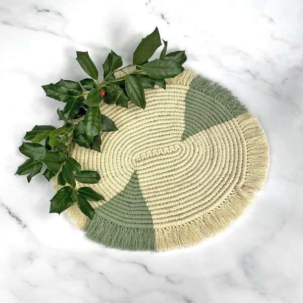 Macrame Coil Table Mat