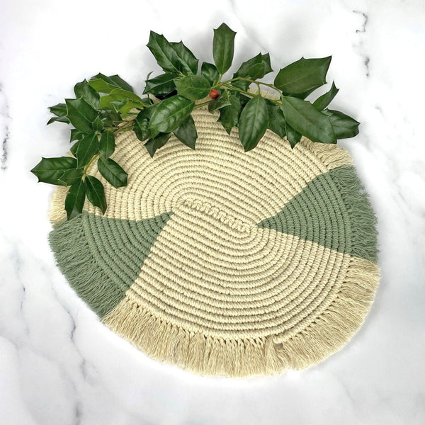 Macrame Coil Table Mat